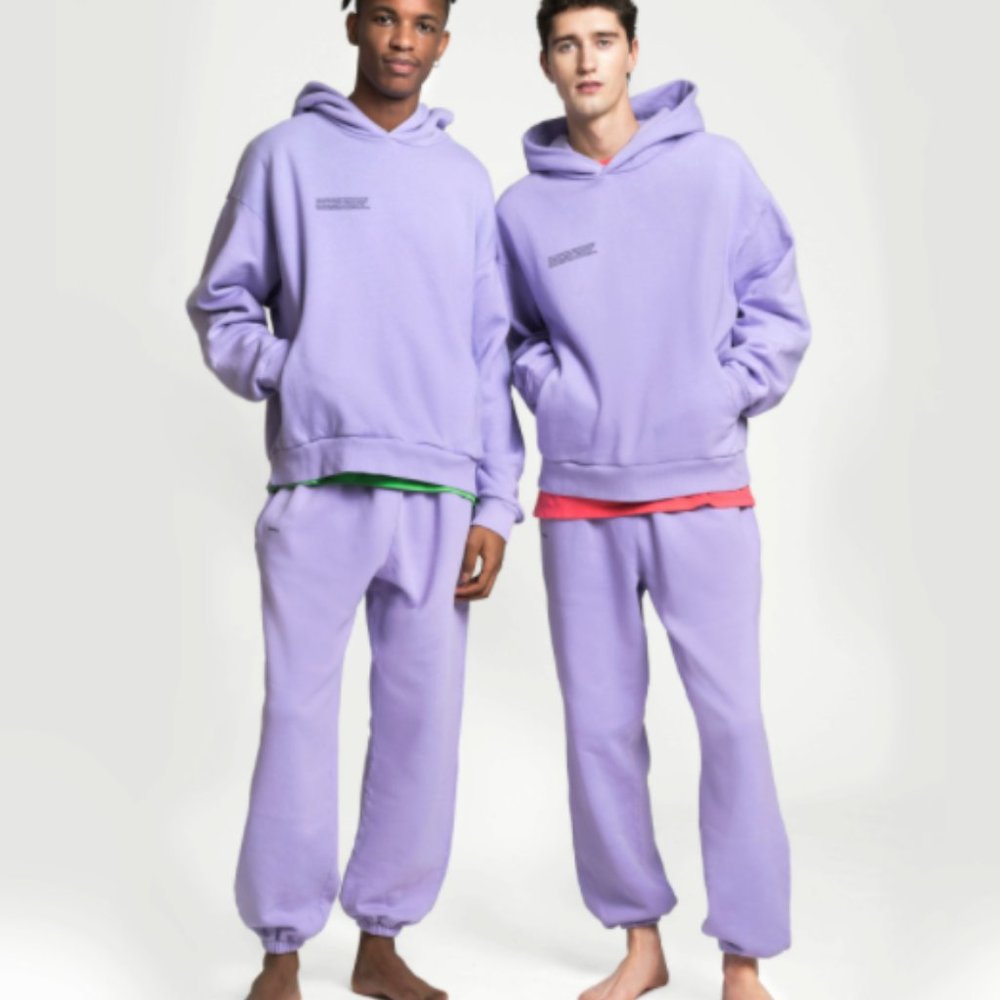 NWT Pangaia Orchid Purple Full Sweat Set